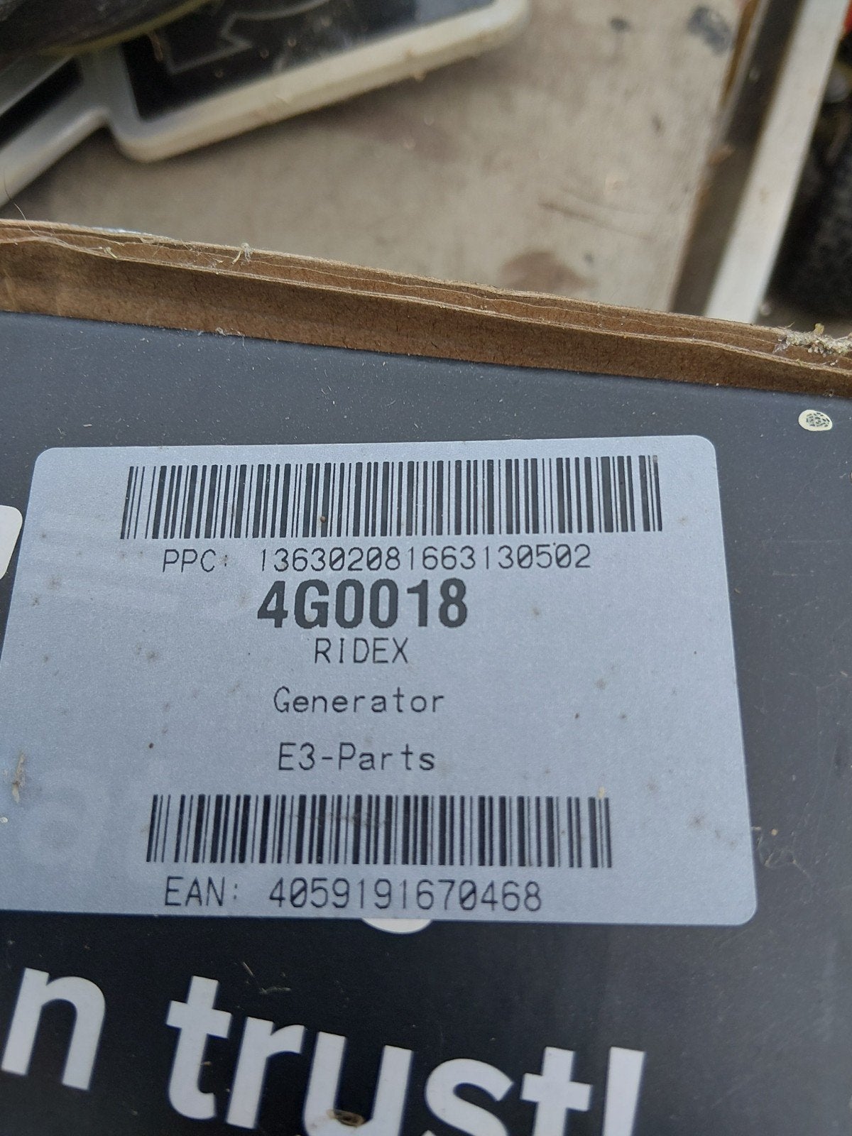 RIDEX Generator/dynamo 4G0018 E3-Parts, Ophalen, Nieuw, Volvo