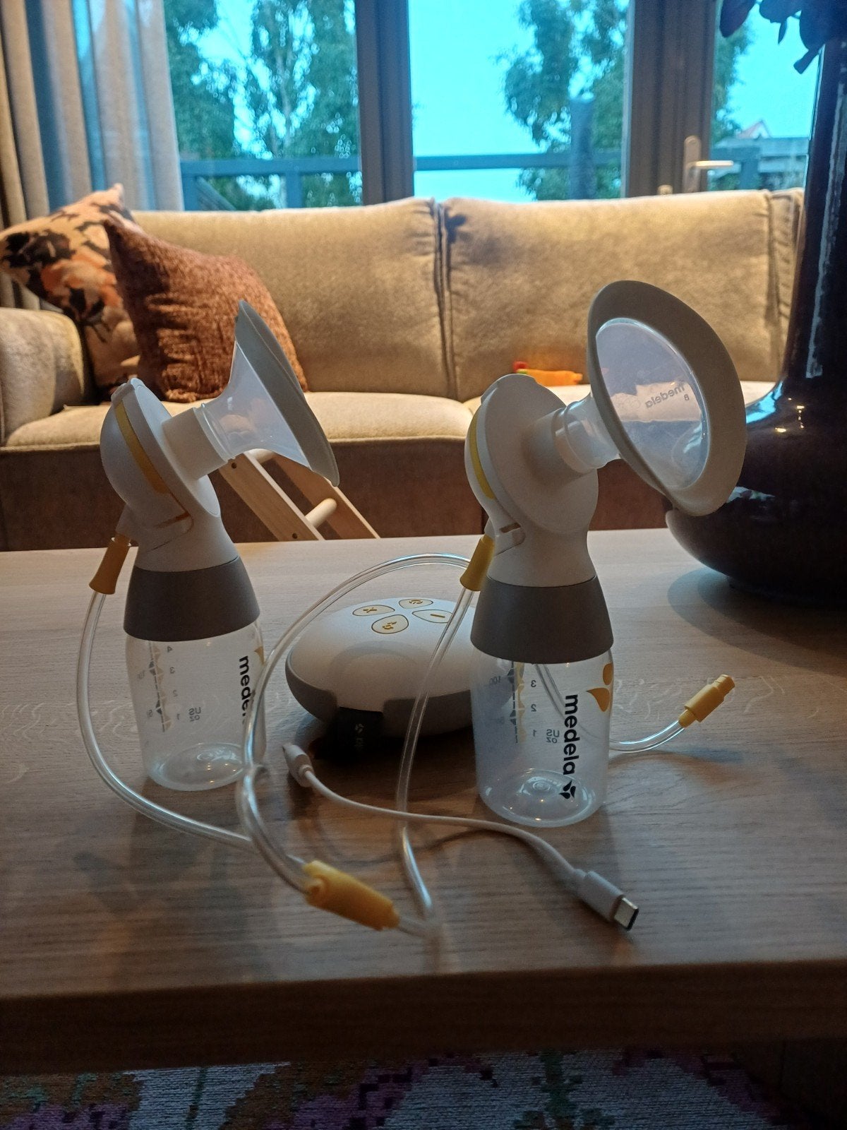medela swing maxi, Ophalen, Dubbelzijdig, Borstkolf, Medela