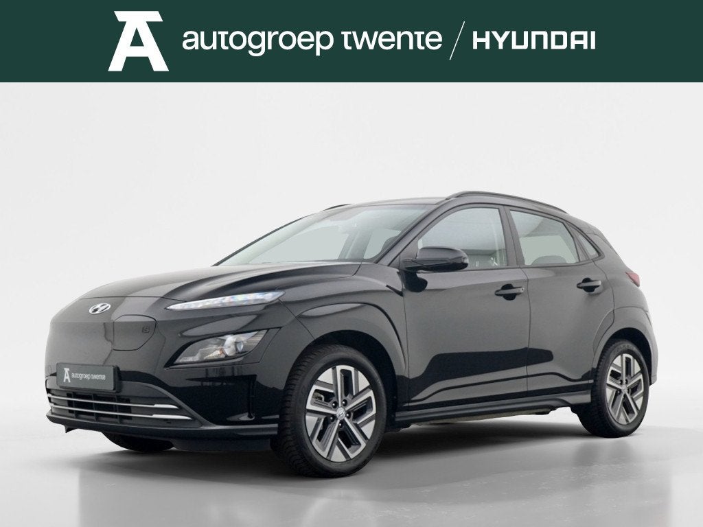 Hyundai KONA EV Comfort 39 kWh | Carplay / Android Auto | Ca, Automaat, 12 maanden, Gebruikt, Zwart