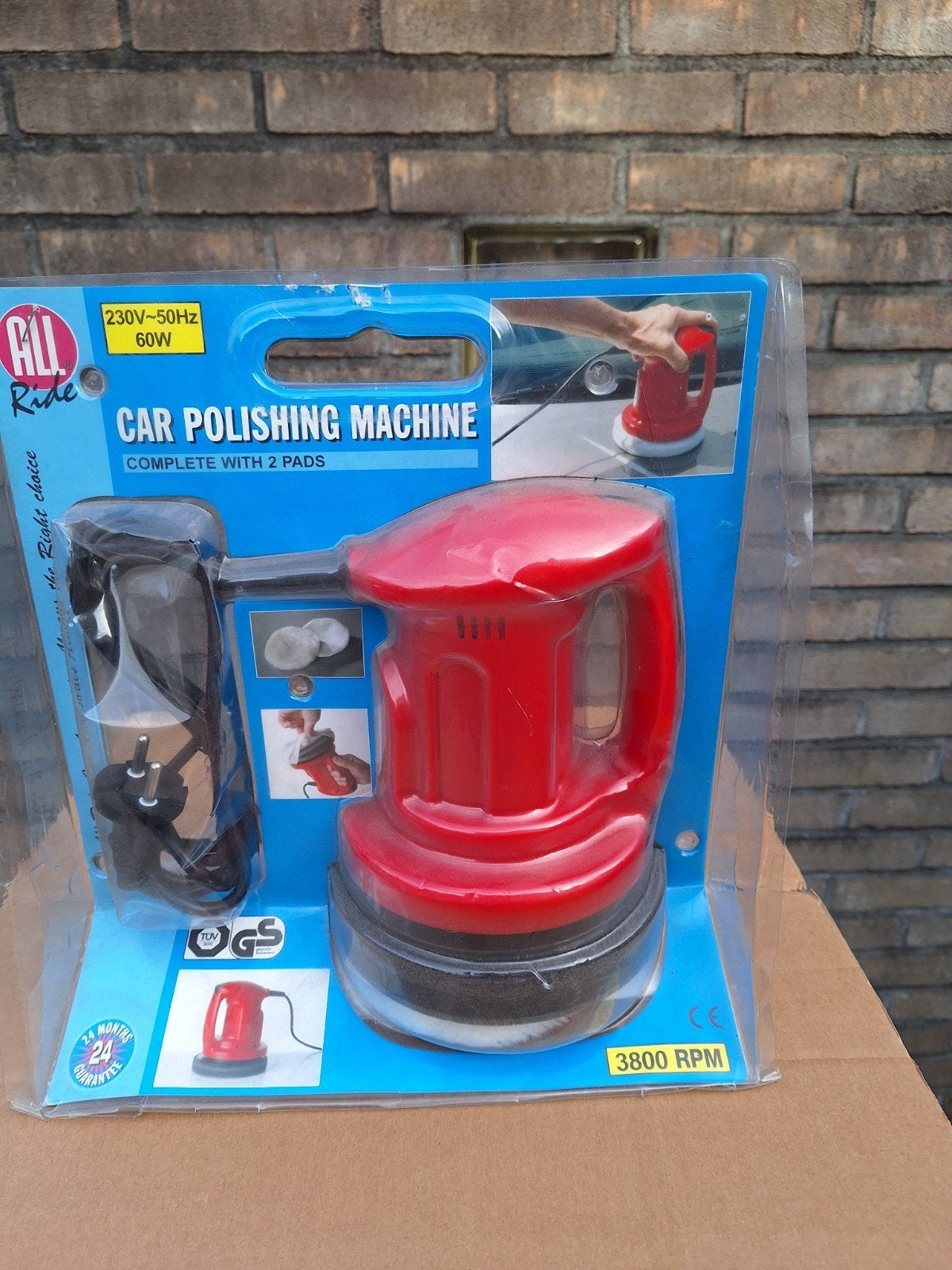 Nieuwe auto poets machine., Ophalen