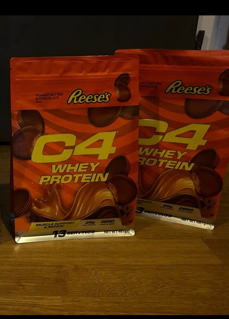C4 Whey Proteïne Poeder - Reese's Peanut Butter Cup, Verzenden, Nieuw, Poeder of Drank