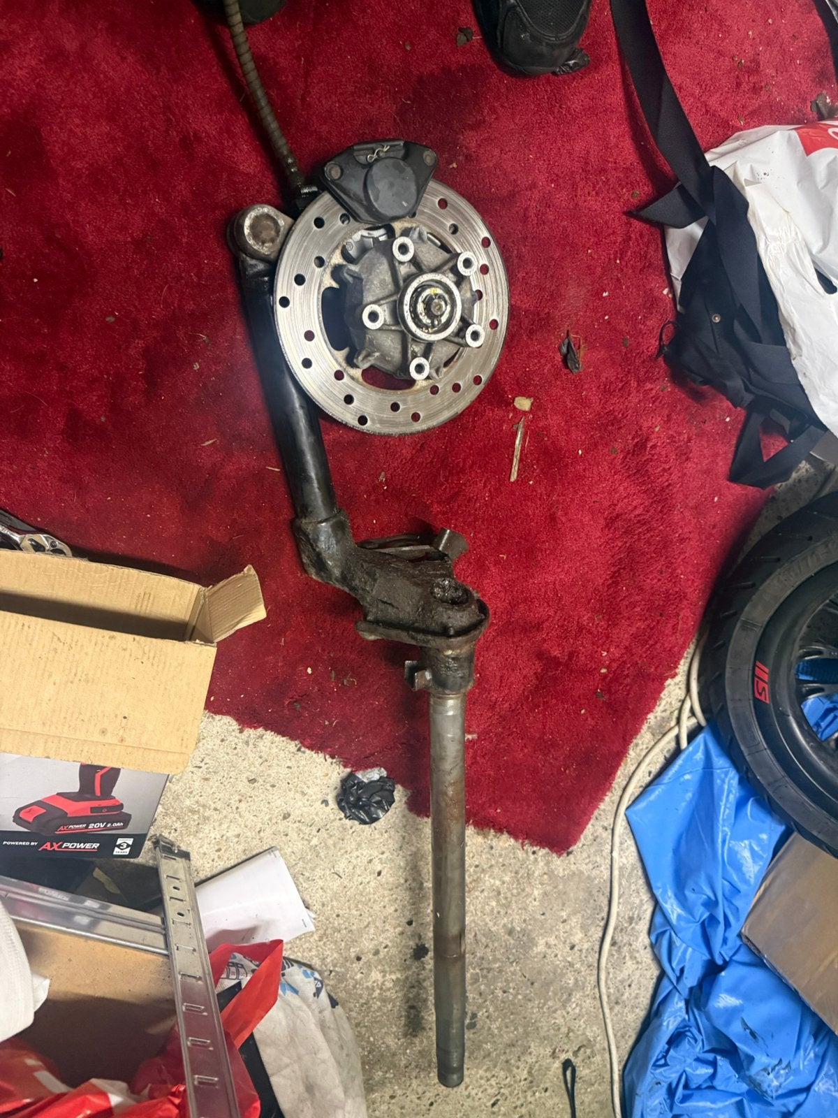 Vespa lx/s voor vork met schokbreker niet op foto tezien, Ophalen of Verzenden, Zo goed als nieuw, Overige typen