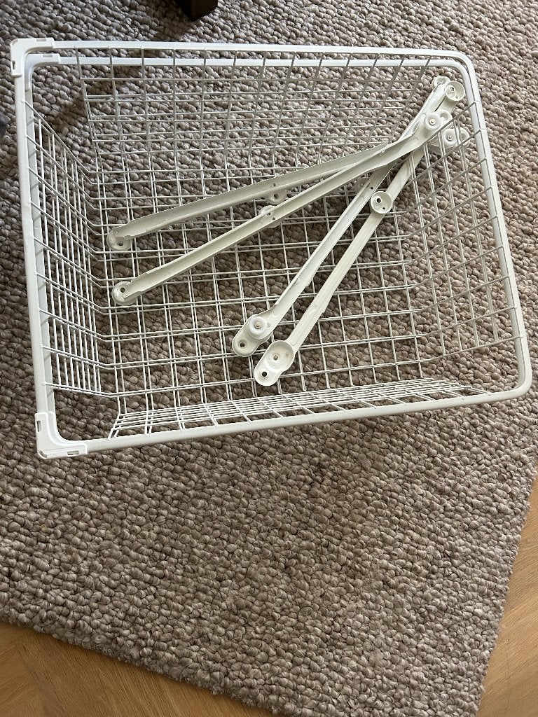 2 Mandjes IKEA kledingkast, Ophalen, 50 tot 100 cm, Zo goed als nieuw, Minder dan 100 cm