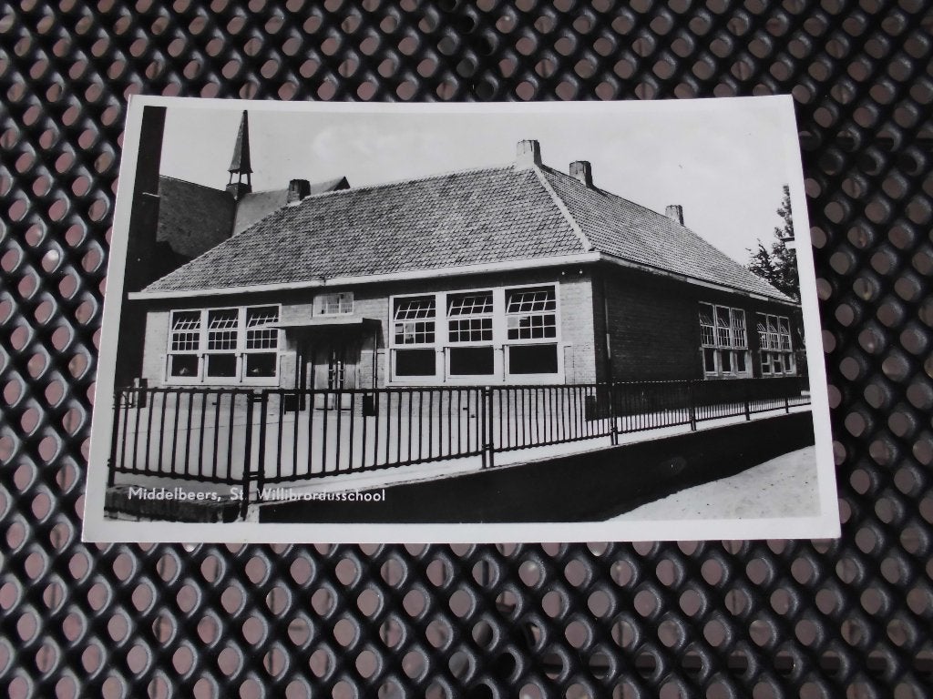 ansichtkaart Middelbeers, Ophalen of Verzenden, 1940 tot 1960, Gelopen, Noord-Brabant