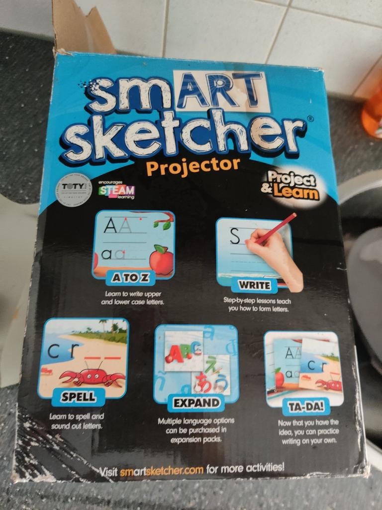 Smart Sketcher Projector - Teken en Leer Projector, Ophalen, Zo goed als nieuw