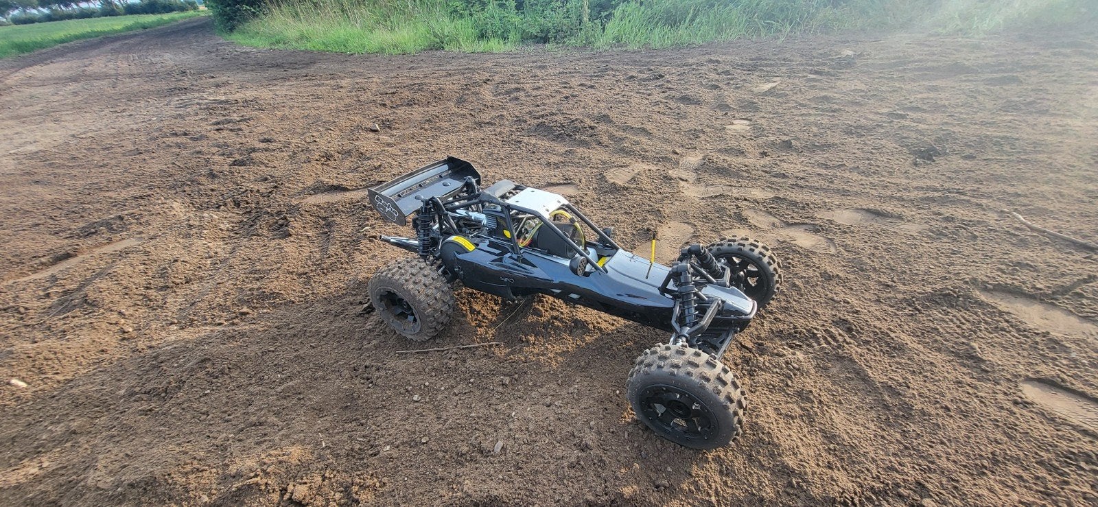 RC Offroad Buggy - Zo goed als nieuw, Benzine, Auto offroad, Ophalen of Verzenden, Zo goed als nieuw