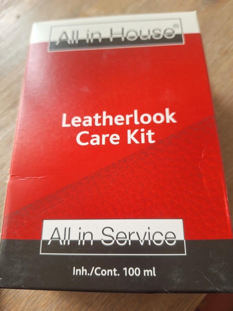 5x All in House Leatherlook Care Kit - Gratis afhalen, Huis en Inrichting, Woonaccessoires | Overige, Nieuw, Ophalen of Verzenden