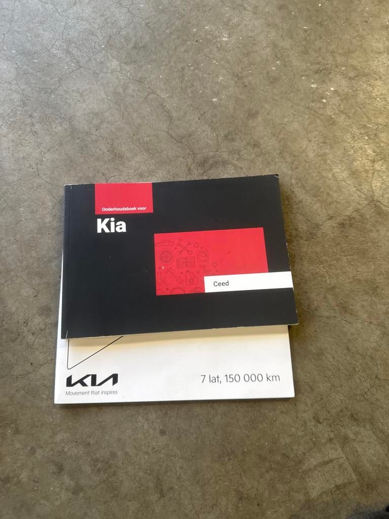 Onderhoudsboek voor Kia Ceed, Ophalen of Verzenden