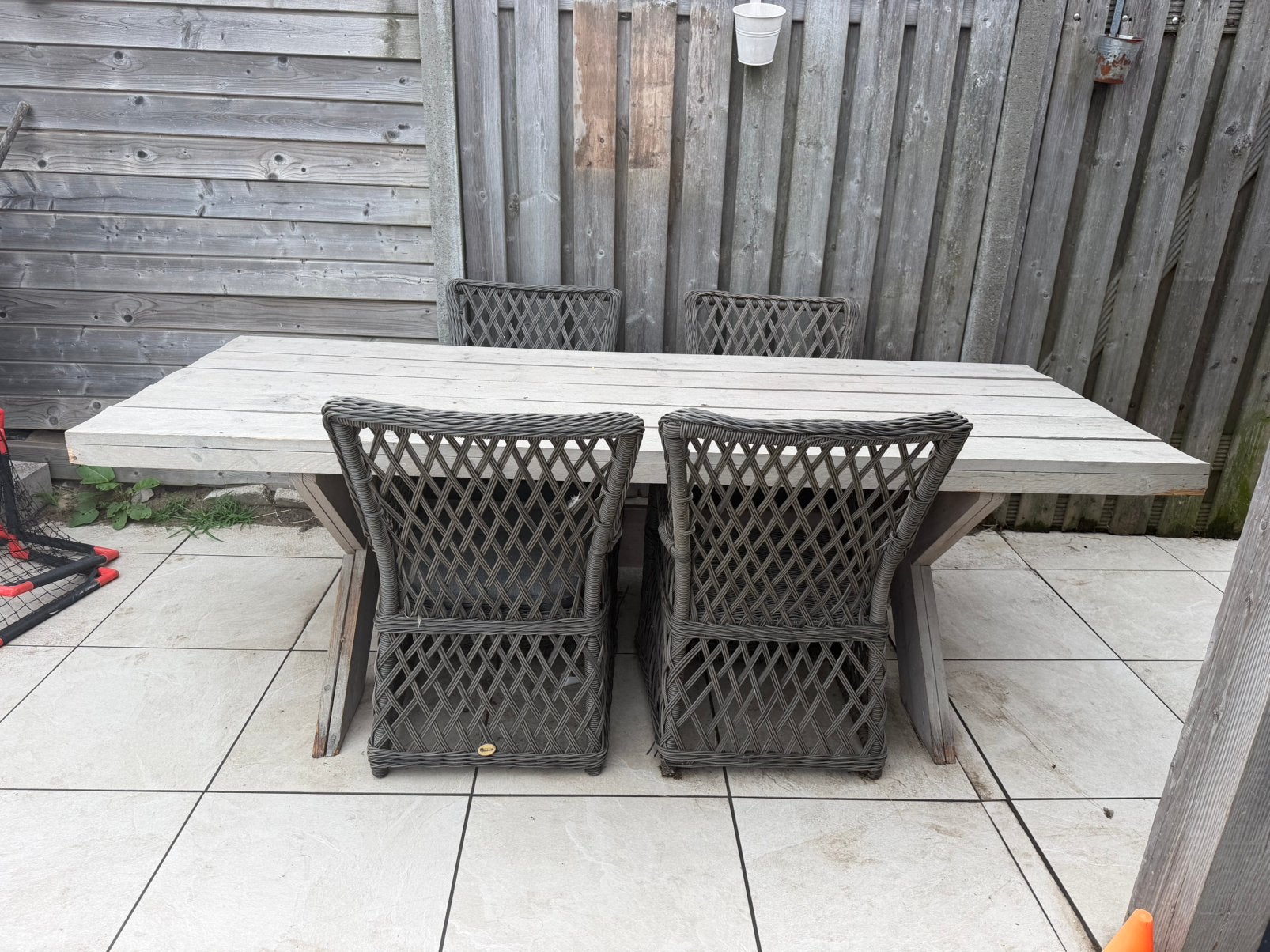 Tuinset, Ophalen, 4 zitplaatsen, Gebruikt, Borghuis