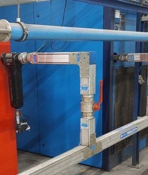 Persluchtcompressor CompAir L75RS, Ophalen of Verzenden, Geluidgedempt, Gebruikt, 800 liter/min of meer