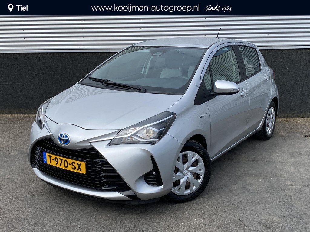 Toyota Yaris 1.5 Hybrid Aspiration Navigatie, Achteruitrijca, Auto's, Toyota, Bedrijf, Te koop, Yaris, ABS, Achteruitrijcamera