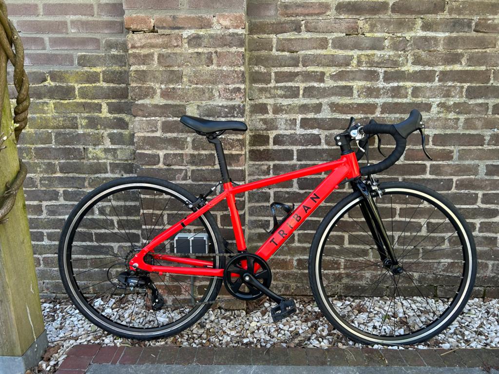 Racefiets Triban 26 inch zo goed als nieuw, Fietsen en Brommers, Fietsen | Racefietsen, Minder dan 10 versnellingen, 26 inch, Aluminium