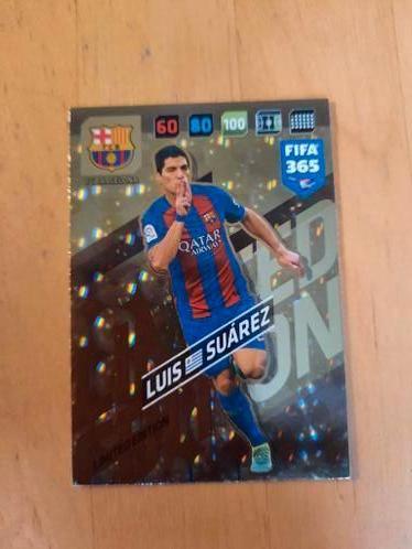 LUIS SUAREZ LIMITED EDITION - PANINI KAARTJE 2018, Verzamelen, Sportartikelen en Voetbal, Ophalen of Verzenden, Nieuw, Buitenlandse clubs
