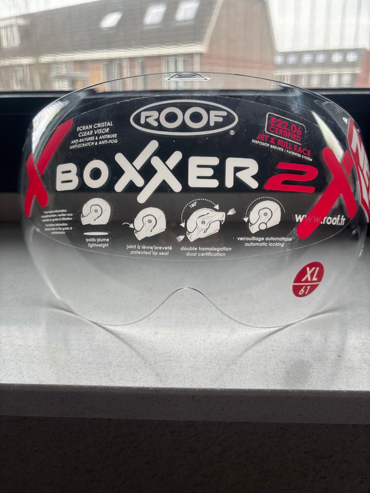 Nieuw vizier voor Roof Boxxer 2 helm, Ophalen of Verzenden, Nieuw met kaartje, Overige typen