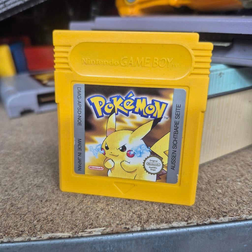 Pokémon Yellow (Game Boy) - Klassieke Pikachu Editie, Gebruikt, 1 speler, Ophalen of Verzenden, Role Playing Game (Rpg)