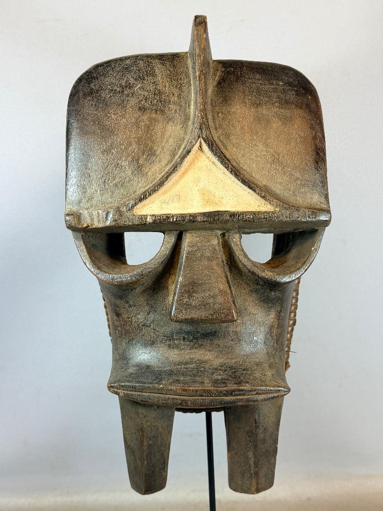 260358 - African Kwele Ngontang mask - Gabon, Ophalen of Verzenden