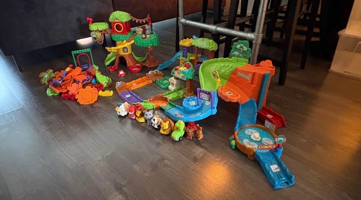 VTech Toet Toet Dieren en Zoef Zoef Dieren Speelset, Ophalen, Gebruikt, Jongen of Meisje