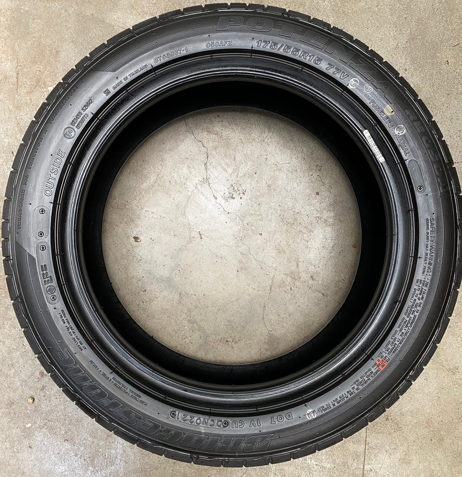 4 Stuks Bridgestone 175 55 15 Zomerbanden Inclusief Montage, Auto-onderdelen, Banden en Velgen, 15 inch, 175 mm, 175/55 R15, Nieuw