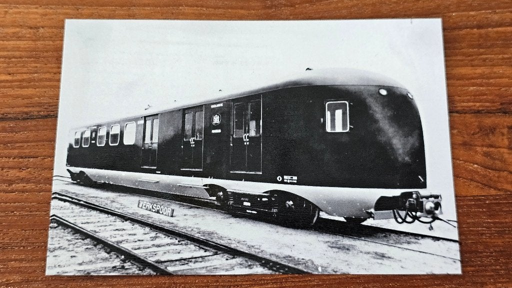 Foto TREIN NS Nederlandse Spoorwegen Pec PTT Post trein, Verzamelen, Spoorwegen en Tramwegen, Verzenden, Gebruikt, Trein, Overige typen