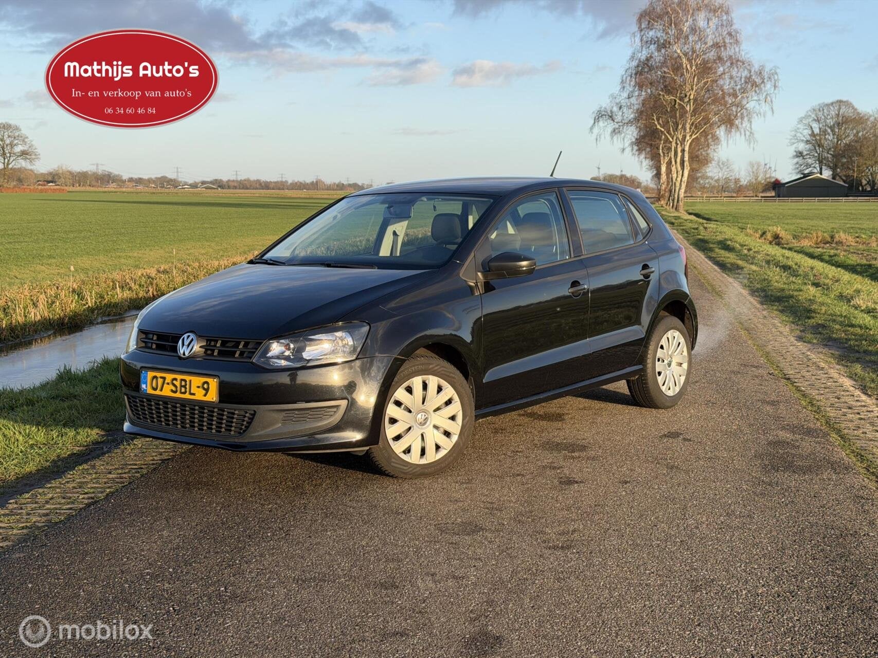 Volkswagen Polo 1.6 TDI Comfortline, Voorwielaandrijving, Euro 5, Zwart, Origineel Nederlands