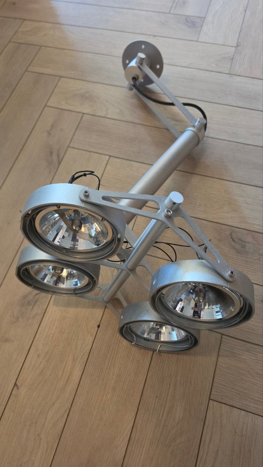 Nomad Modular AR111 / QR111 lamp, Gebruikt, Modern, Industrieel, Overige fittingen, Ophalen of Verzenden