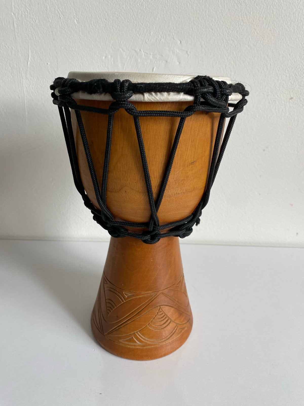 Kleine Djembe - Handgemaakte Afrikaanse Trommel, Muziek en Instrumenten, Ophalen of Verzenden, Gebruikt, Trommel