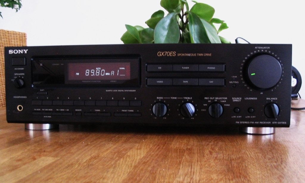 Sony STR-GX70ES versterker, Audio, Tv en Foto, Versterkers en Receivers, Gebruikt, Stereo, 60 tot 120 watt, Sony, Ophalen of Verzenden