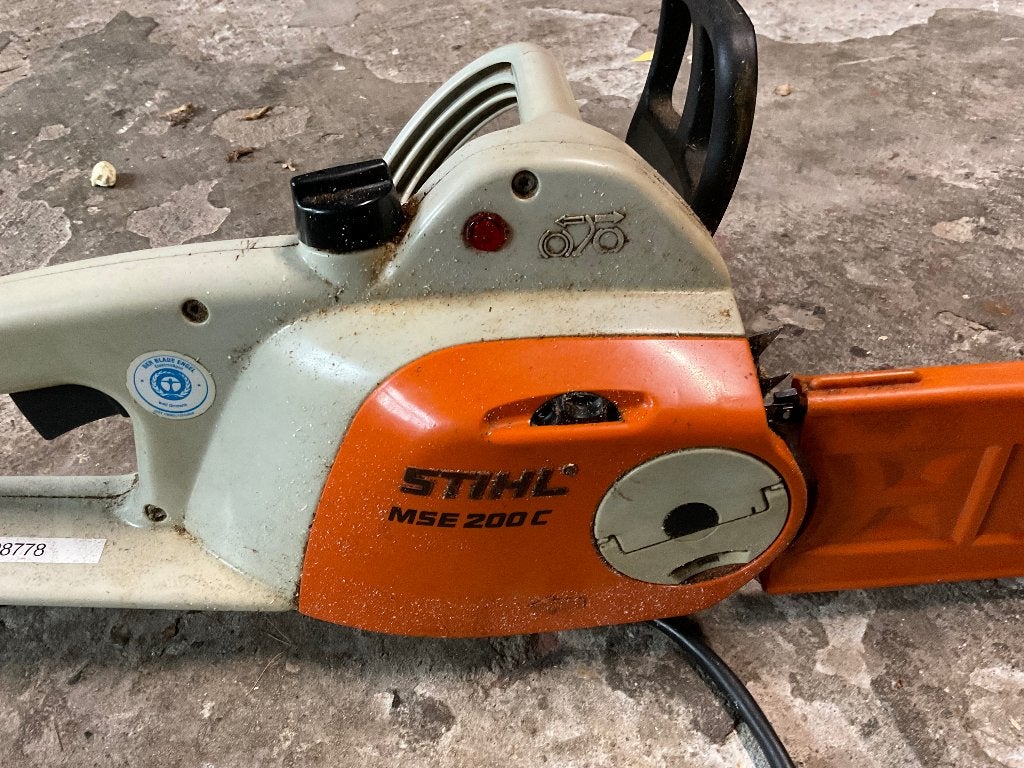 Stihl elektrische kettingzaag, Ophalen, Stihl, Gebruikt, Kettingzaag