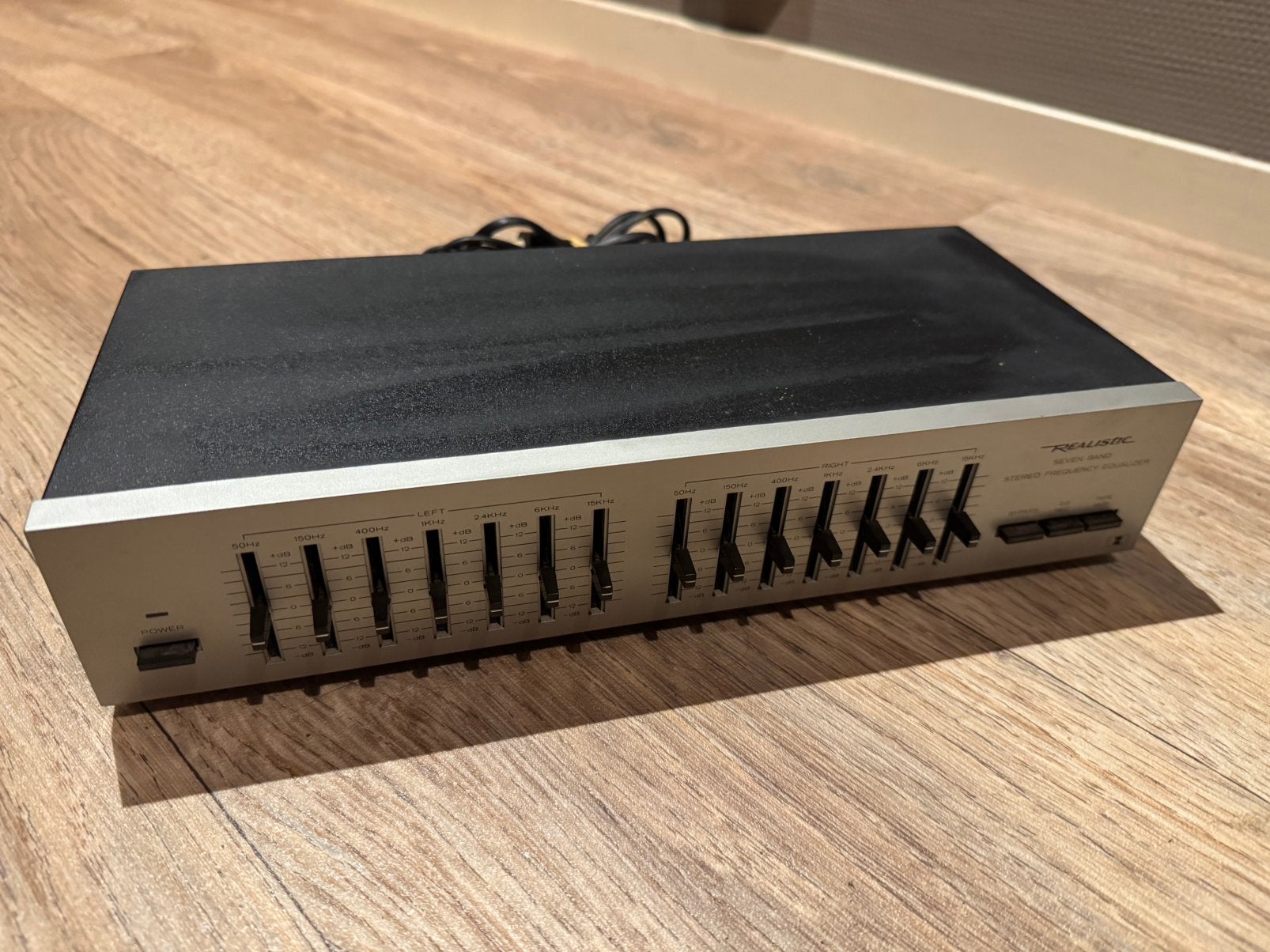 Realistic equalizer, Audio, Tv en Foto, Ophalen of Verzenden, Gebruikt, Minder dan 60 watt, Overige merken