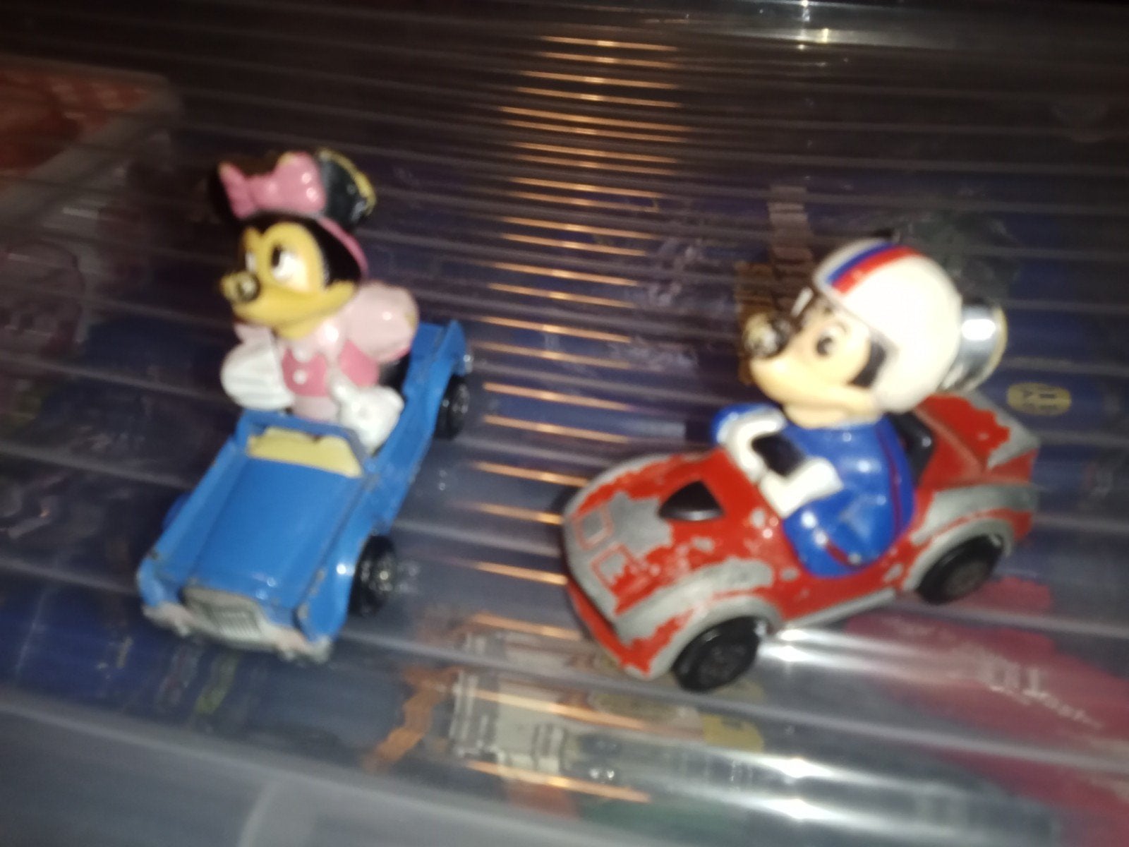 Matchbox Disney Series Mickey & Minnie Mouse auto's 1980, Verzamelen, Ophalen of Verzenden, Gebruikt