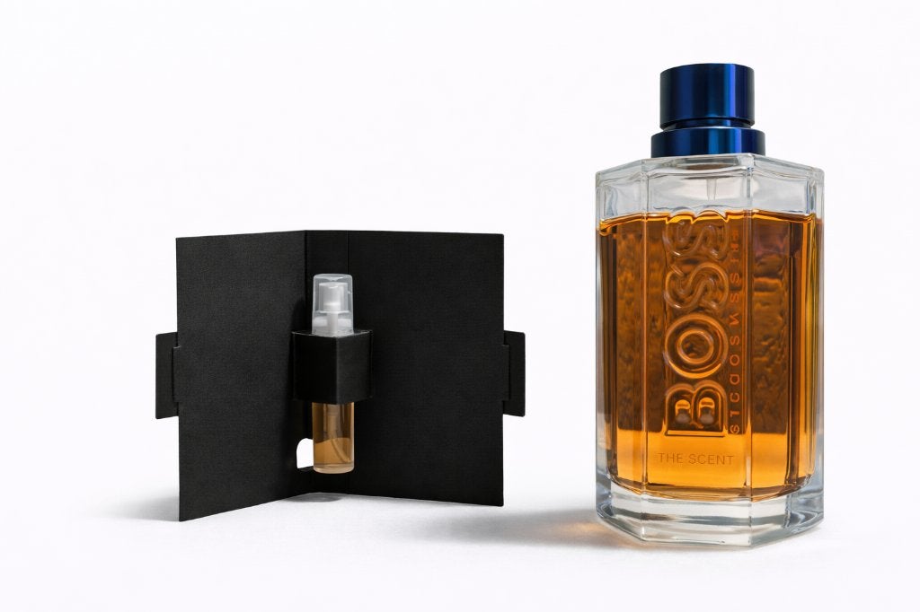 Boss The Scent – Hugo Boss (heren, sample 1,2ml) decant, Ophalen of Verzenden, Nieuw