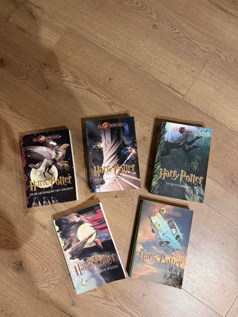 Harry Potter boeken, Ophalen, Gelezen, Nederland