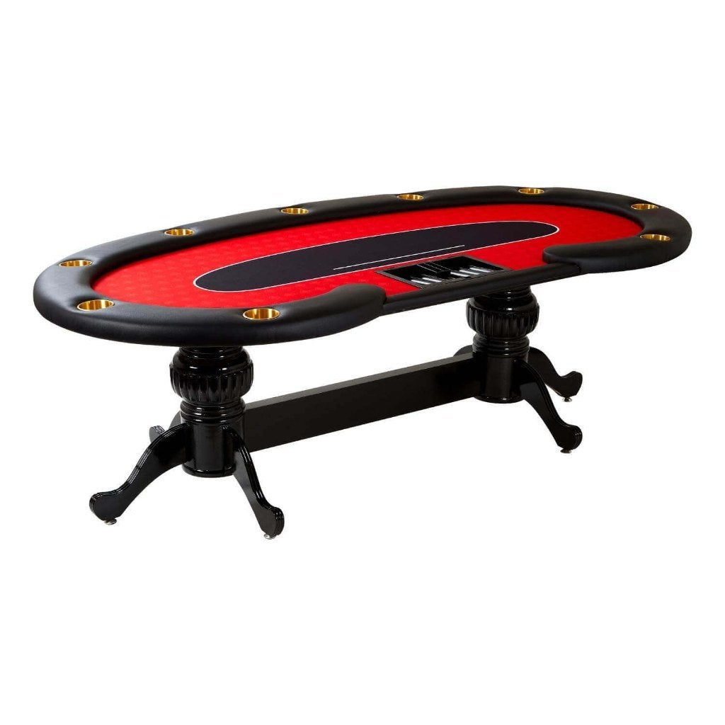 POKERTAFELS UITVERKOOP! ALLE TAFELS AFGEPRIJSD OP=OP, Vijf spelers of meer, Ophalen of Verzenden, Nieuw, MEC Shop