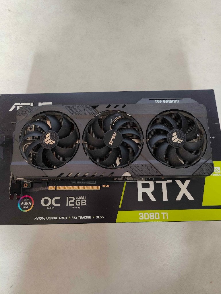 Asus GeForce RTX 3080 Ti, Ophalen, GDDR6, PCI-Express 4, Zo goed als nieuw