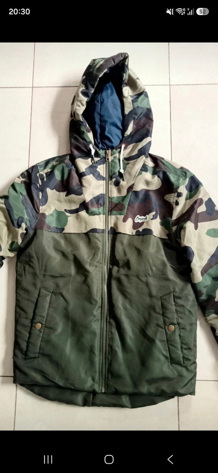 Jack & Jones camouflage jas - Maat S leger print, Meerkleurig, Ophalen of Verzenden, Zo goed als nieuw, Jack & Jones