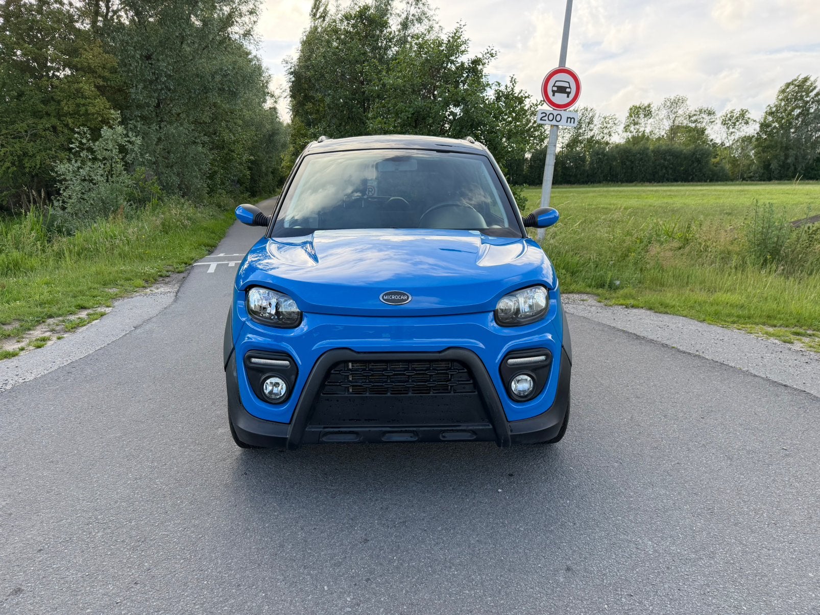 Microcar M.GO met Apple CarPlay 2019 (Brommobiel), Ophalen of Verzenden, Gebruikt