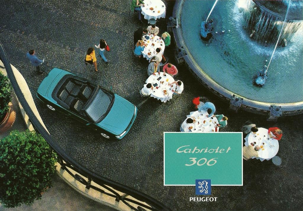 peugeot 306 cabriolet folders, Ophalen of Verzenden, Zo goed als nieuw, Peugeot
