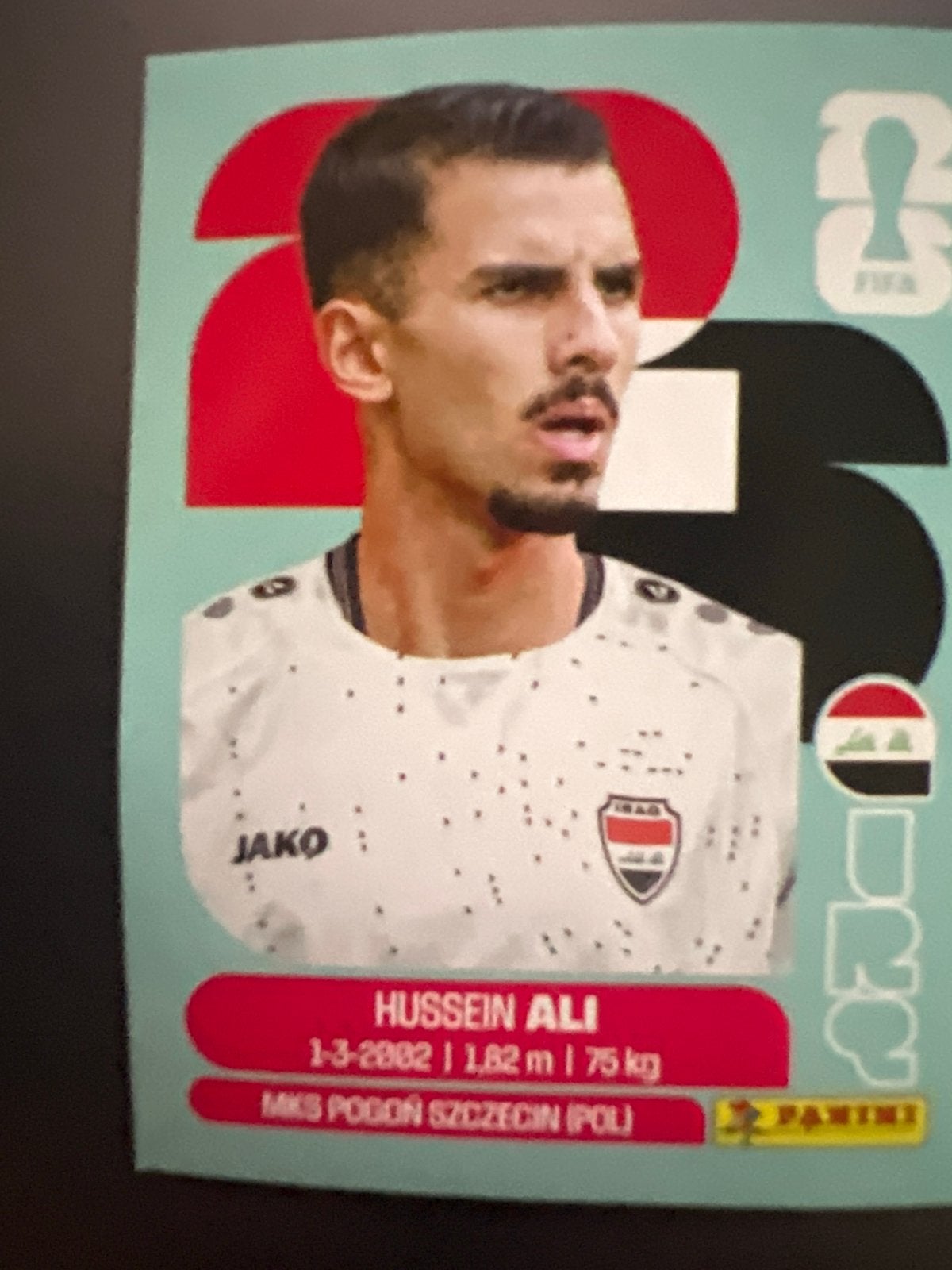 Panini FIFA World Cup 2026 Sticker Hussein Ali Irak, Verzenden, Nieuw, Buitenlandse clubs, Poster, Plaatje of Sticker