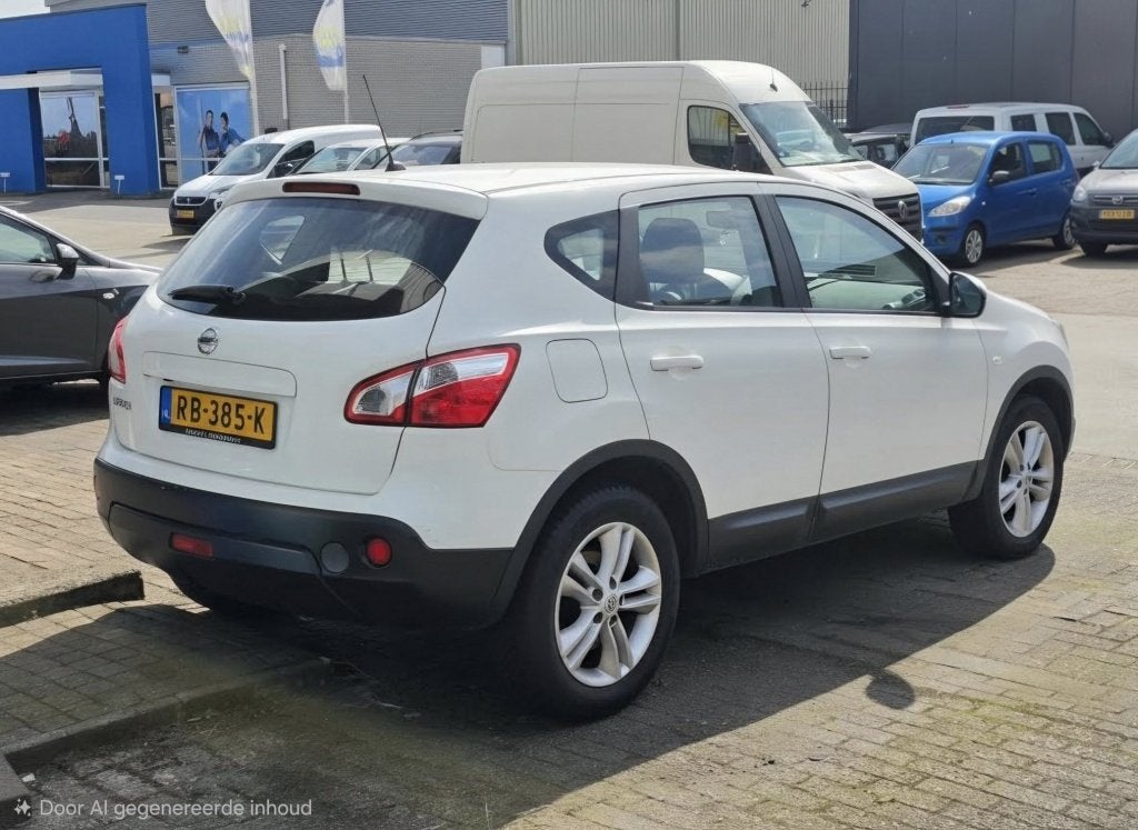 Nissan QASHQAI 1.6 Acenta Automaat VERSN BAK DEFECT!, Auto's, Automaat, Euro 5, Gebruikt, 4 cilinders