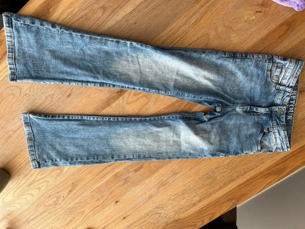 Spijkerbroek Retour maat 152, Ophalen of Verzenden, Zo goed als nieuw, Meisje, Broek