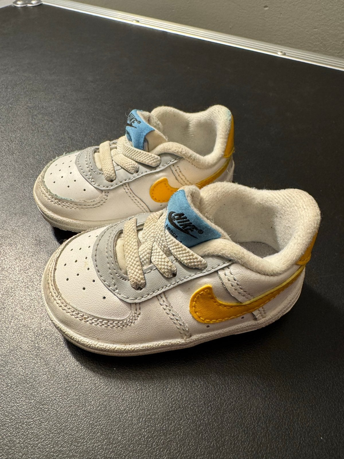 Nike Air Force 1 babyschoentjes maat 18.5, Ophalen of Verzenden, Gebruikt, Jongetje of Meisje