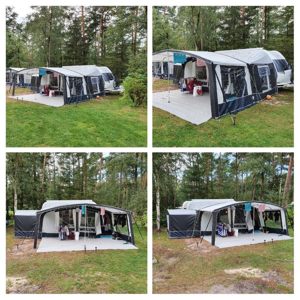 Dorema Octavia XL voortent + luifel + uitbouw, zeer compleet, Caravans en Kamperen, Ophalen, Zo goed als nieuw, Ten Cate All Season 240g/m2
