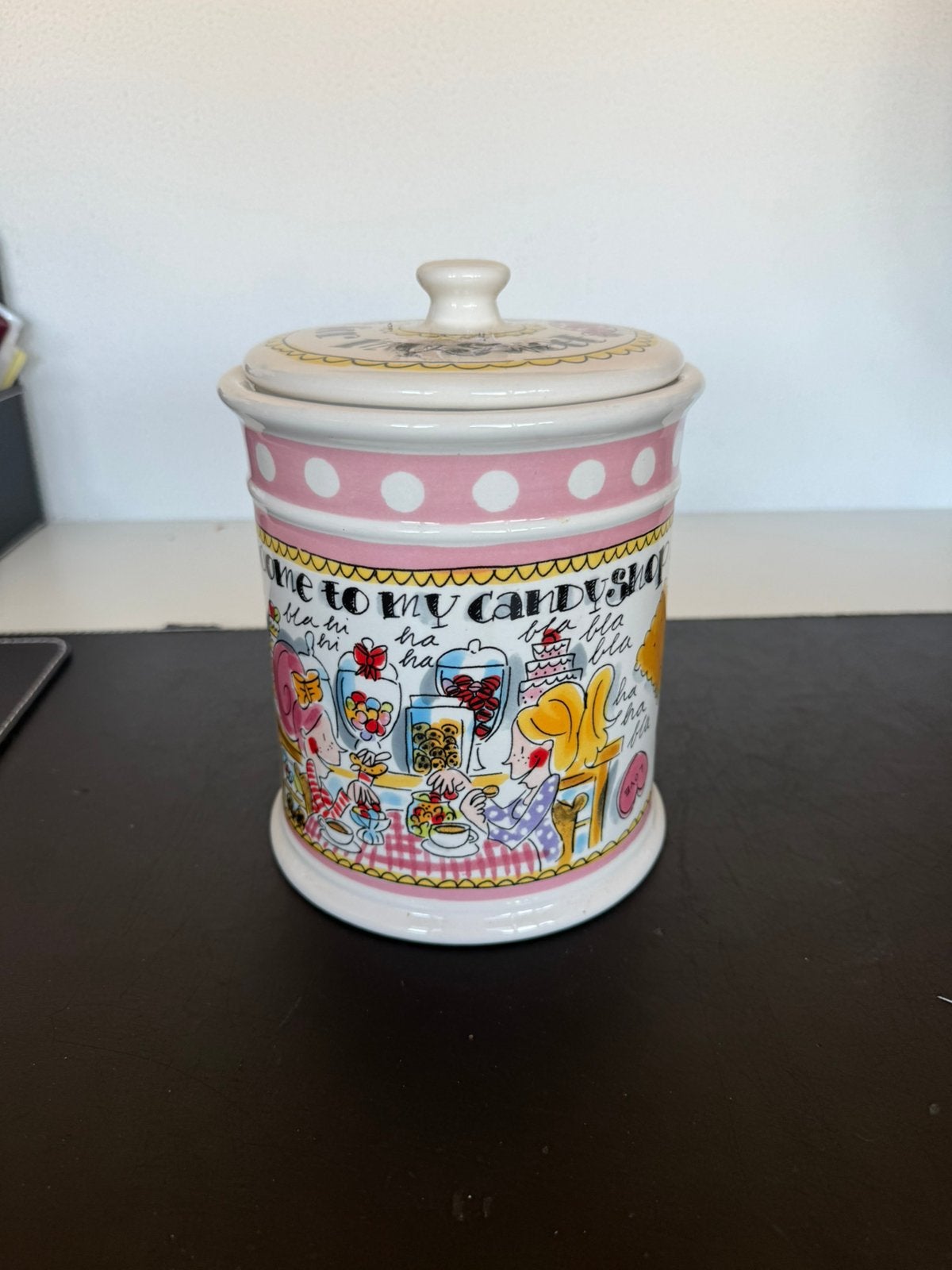 Snoeppot blond Amsterdam, Ophalen of Verzenden, Zo goed als nieuw, Aardewerk, Blond Amsterdam