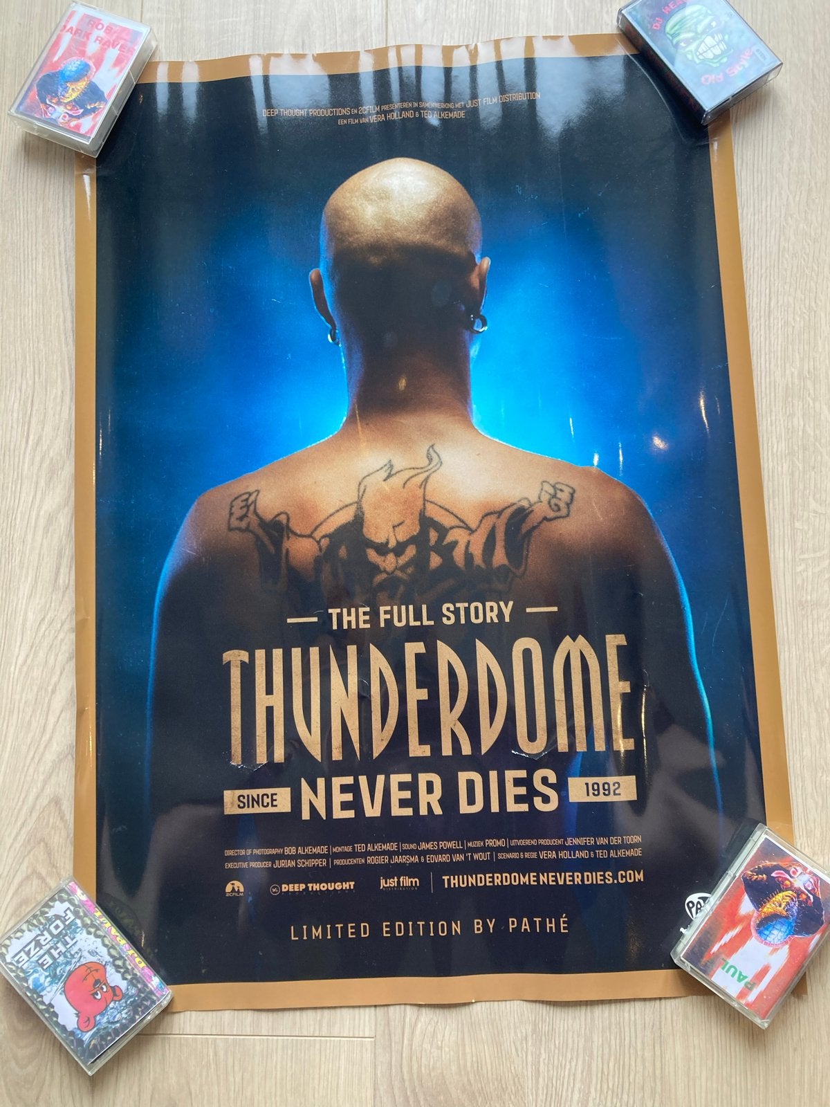 Thunderdome Never Dies Film Poster - Limited Edition, Verzamelen, Posters, Deurposter of groter, Ophalen of Verzenden, Film en Tv