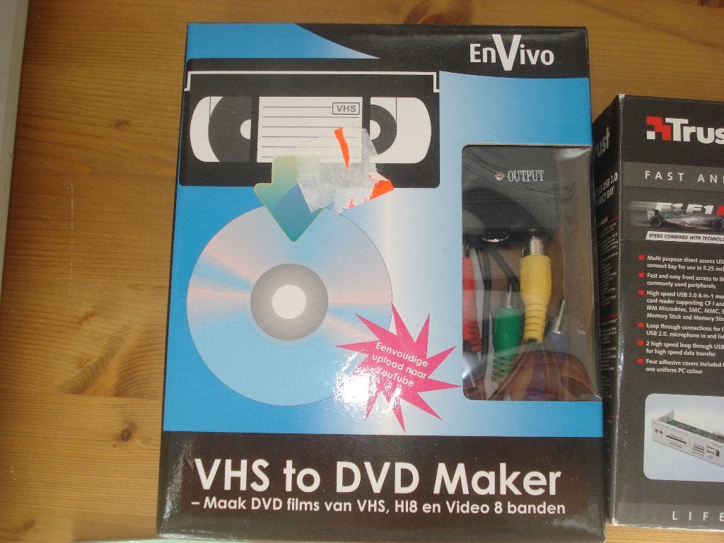enVivo VHS to DVD maker, Ophalen of Verzenden, Zo goed als nieuw, Overige