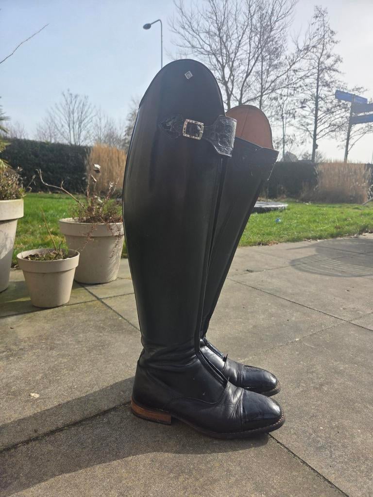 De Niro Polo rijlaarzen zwart maat 40, Ophalen, Zo goed als nieuw, Dressuur, Schoeisel