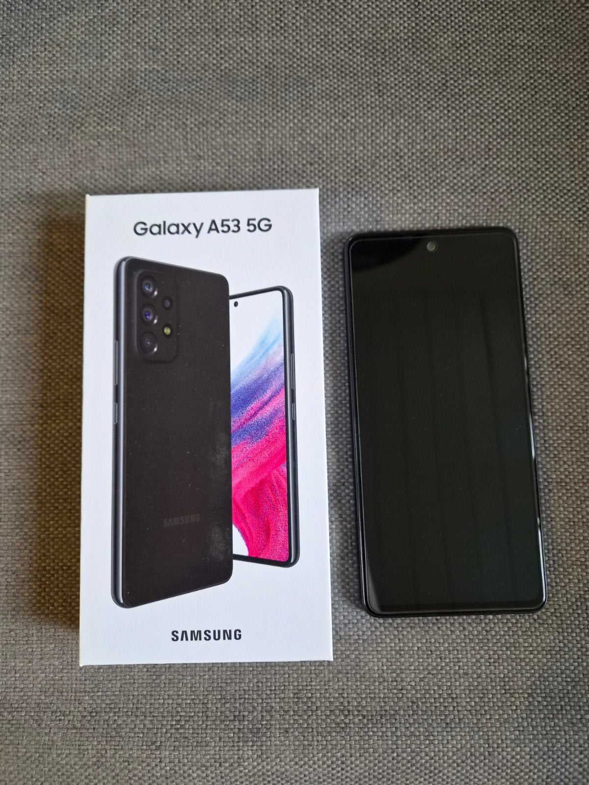 Samsung Galaxy A53 5G | + gratis hoesjes, Overige modellen, Zwart, Touchscreen, Ophalen of Verzenden