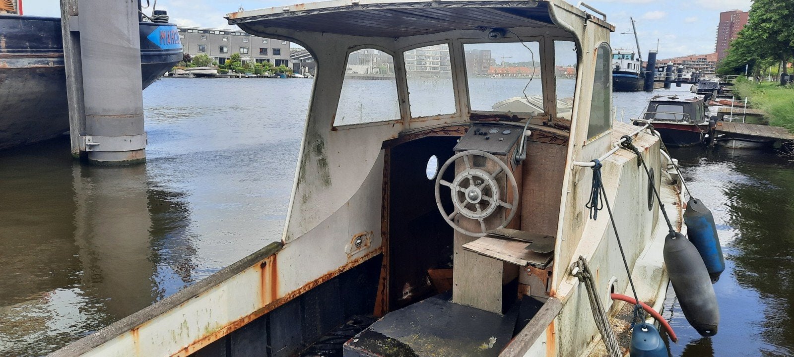 Beenakker Vlet - ex bruggendienst boot., Overige merken, Gebruikt, Ophalen of Verzenden, Vlet