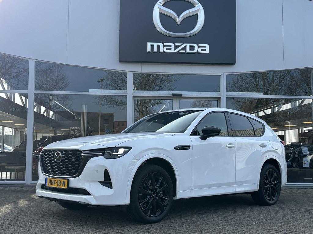 Mazda CX-60 2.5 e-SkyActiv PHEV Homura NL-Auto, 1e Eig.,Trek, Auto's, Mazda, Automaat, 12 maanden, Gebruikt, 4 cilinders