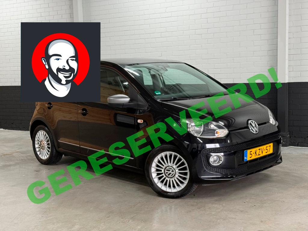 Volkswagen up! 1.0 Cheer up! 5 Deurs, Airco, Navi, Bluetooth, Start-stop-systeem, Euro 5, Stof, Gebruikt